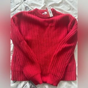 BNWT Joe Fresh x Jillian Harris 2022 fall capsule collection curl up cable cardi